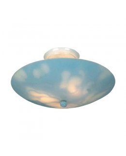 Elk  202-CL Kidshine Clouds Semi Flush Mount Ceiling Fixture